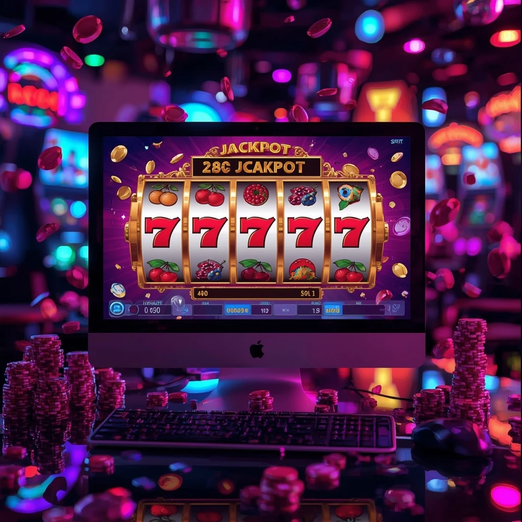 slots sur le moniteur Casino Infinity